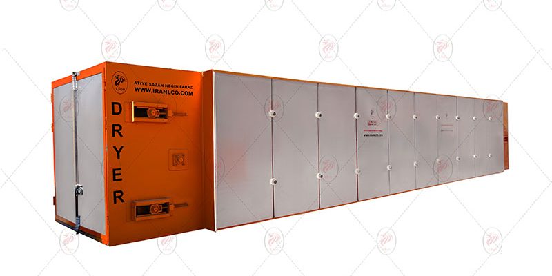 درایر ماشین جهت تولید خوراک آبزیان طراحی