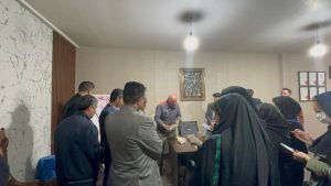 بازدید جمعی از اساتید دانشگاه علمی کاربردی استان چهارمحال و بختیاری از شرکت دانش بنیان آتیه سازان نگین فراز