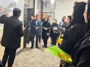 بازدید جمعی از اساتید و دانشجویان دانشگاه آزاد اسلامی شهرکرد از شرکت دانش بنیان اتیه سازان نگین فراز