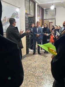 بازدید جمعی از اساتید و دانشجویان دانشگاه آزاد اسلامی شهرکرد از شرکت دانش بنیان اتیه سازان نگین فراز