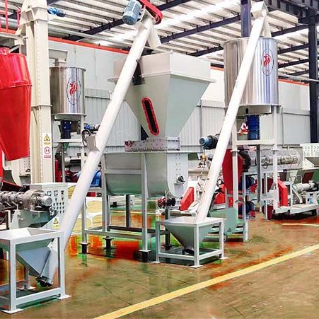 خط تولید خوراک آبزیان