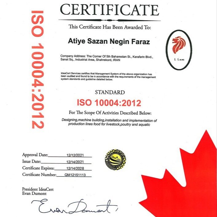 ISO 10004: 2012